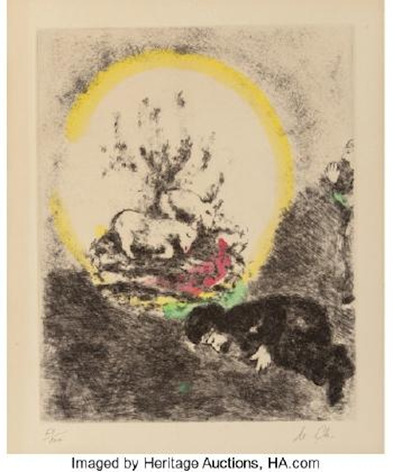 Sacrifice de Noé ,
Circa
1931
-
1939 by Marc Chagall