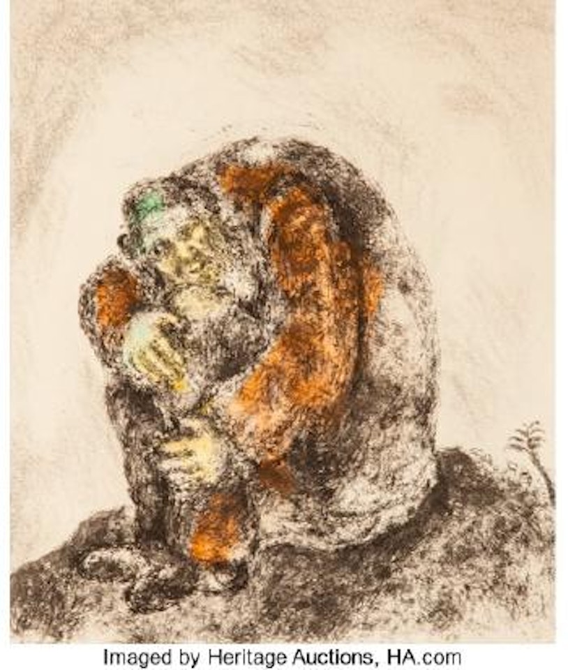 Elijah on Mount Carmel, Pl. 86 ,
1930
-
1939 by Marc Chagall