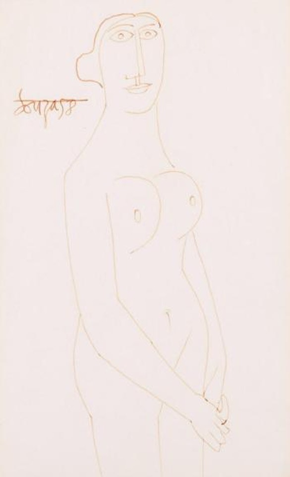Figure ,
1958 by Francis Newton Souza