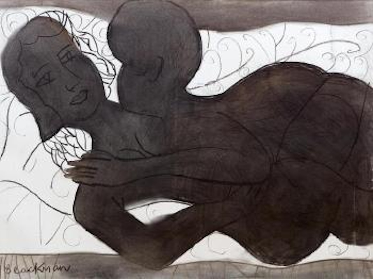 Lovers ,
1997 by Charles Blackman
