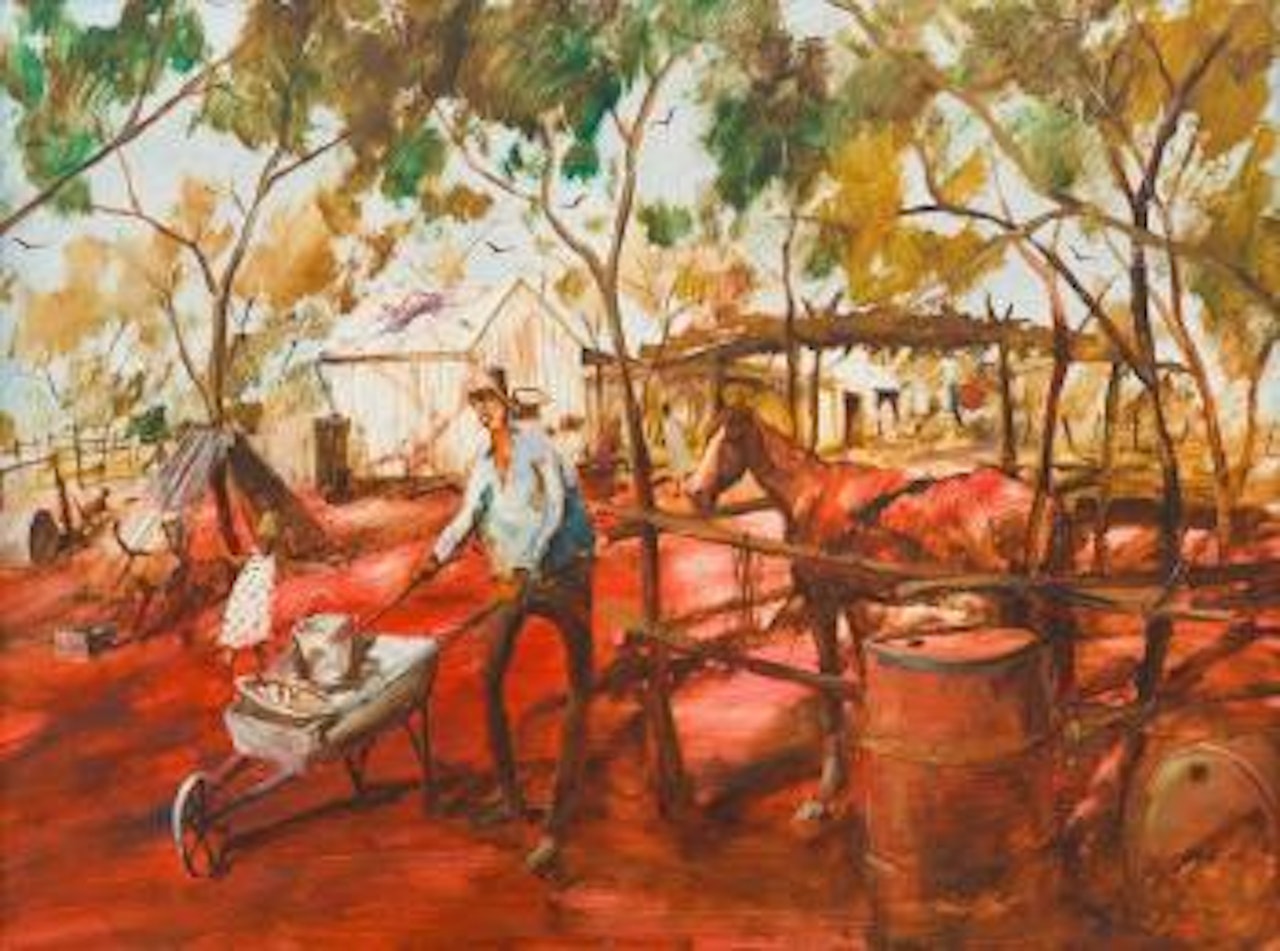 Getting a Sheep for the Missus , by Hugh Sawrey