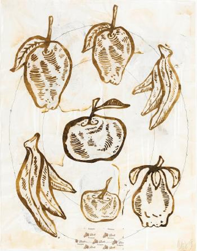 Fruits ,
1989 by Donald Baechler