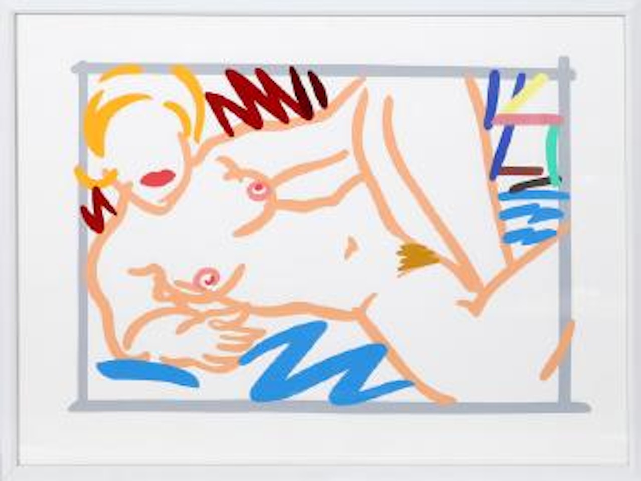 Judy on Blue Blanket ,
2000 by Tom Wesselmann