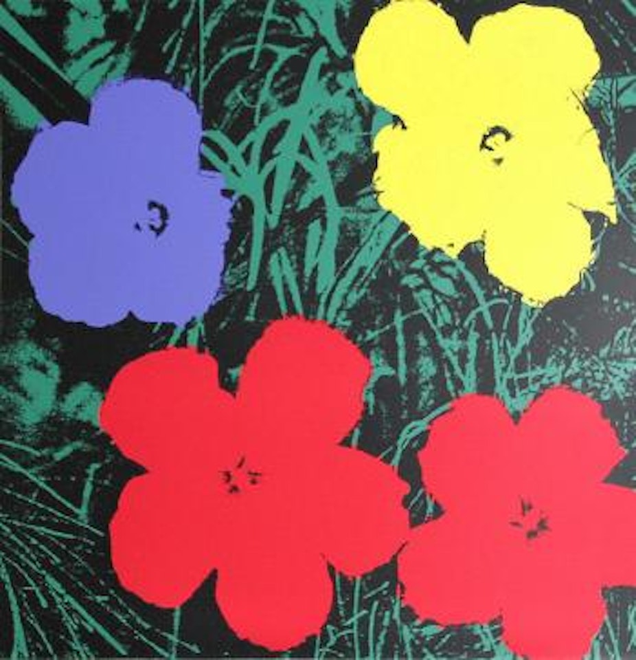 Flowers 2 ,
Circa
1970 by Andy Warhol