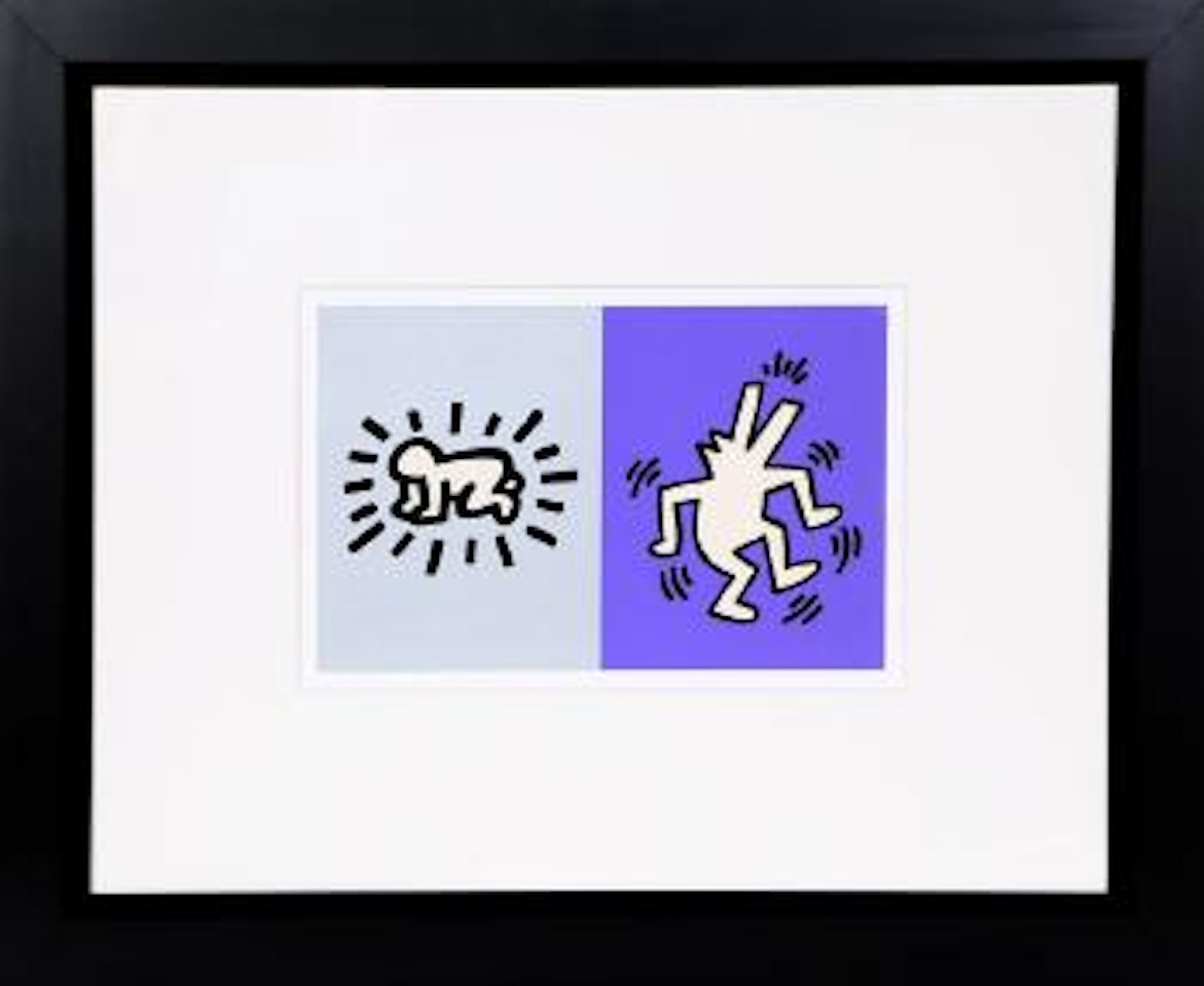 Memorial Tribute Invitation ,
1990 by Keith Haring