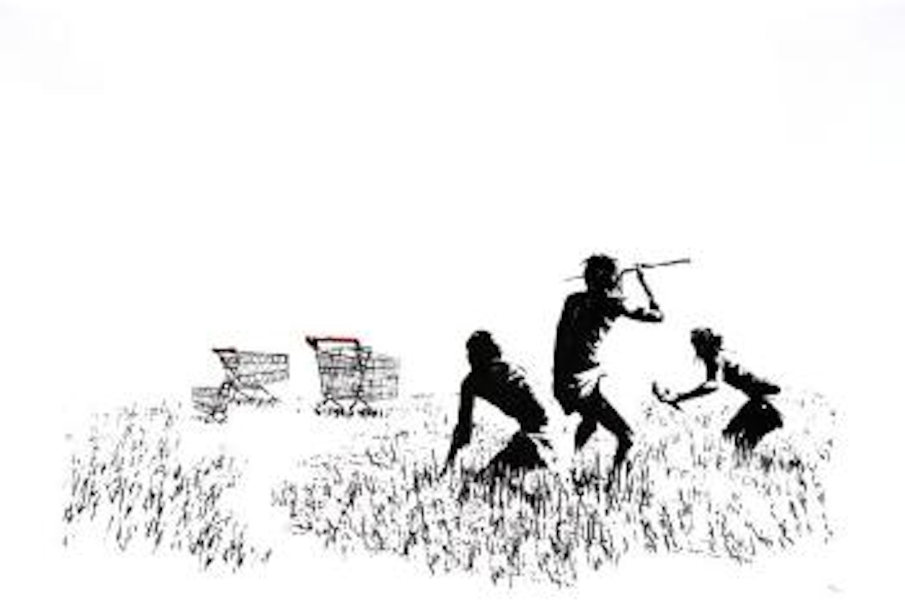 Trolleys ,
2007 by Banksy