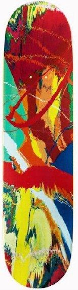 Supreme Skate Deck Yellow #6 ,
1987 by Damien Hirst