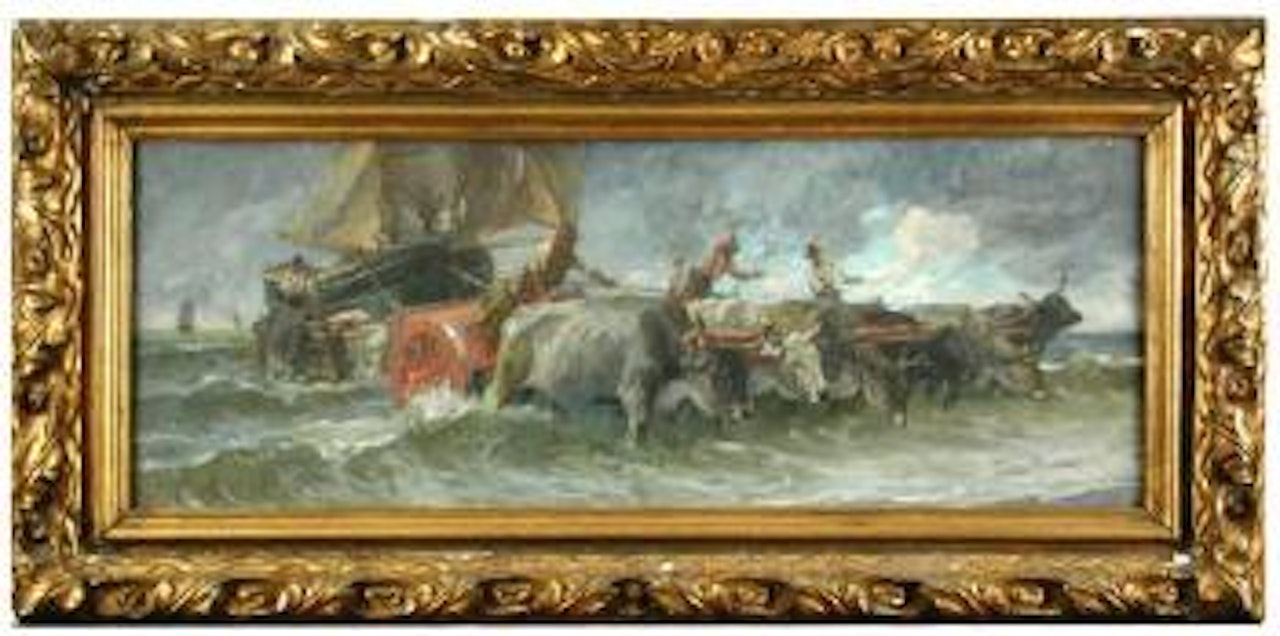 Bringing the Carrara Marble to Sicily ,
Bringing the Carrara Marble to Sicily , by John Singer Sargent