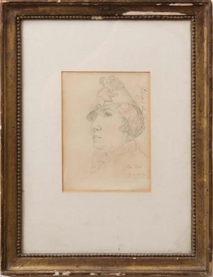 Portrait Of Anna Laetitia ,
1938 by Giorgio de Chirico