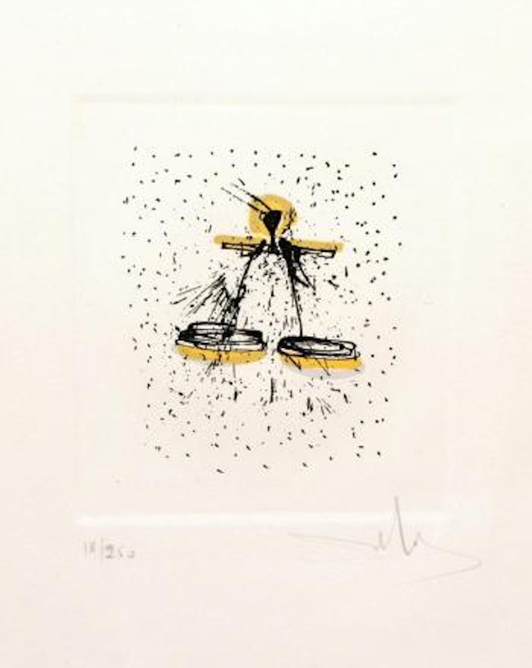 Libra ,
1975 by Salvador Dali