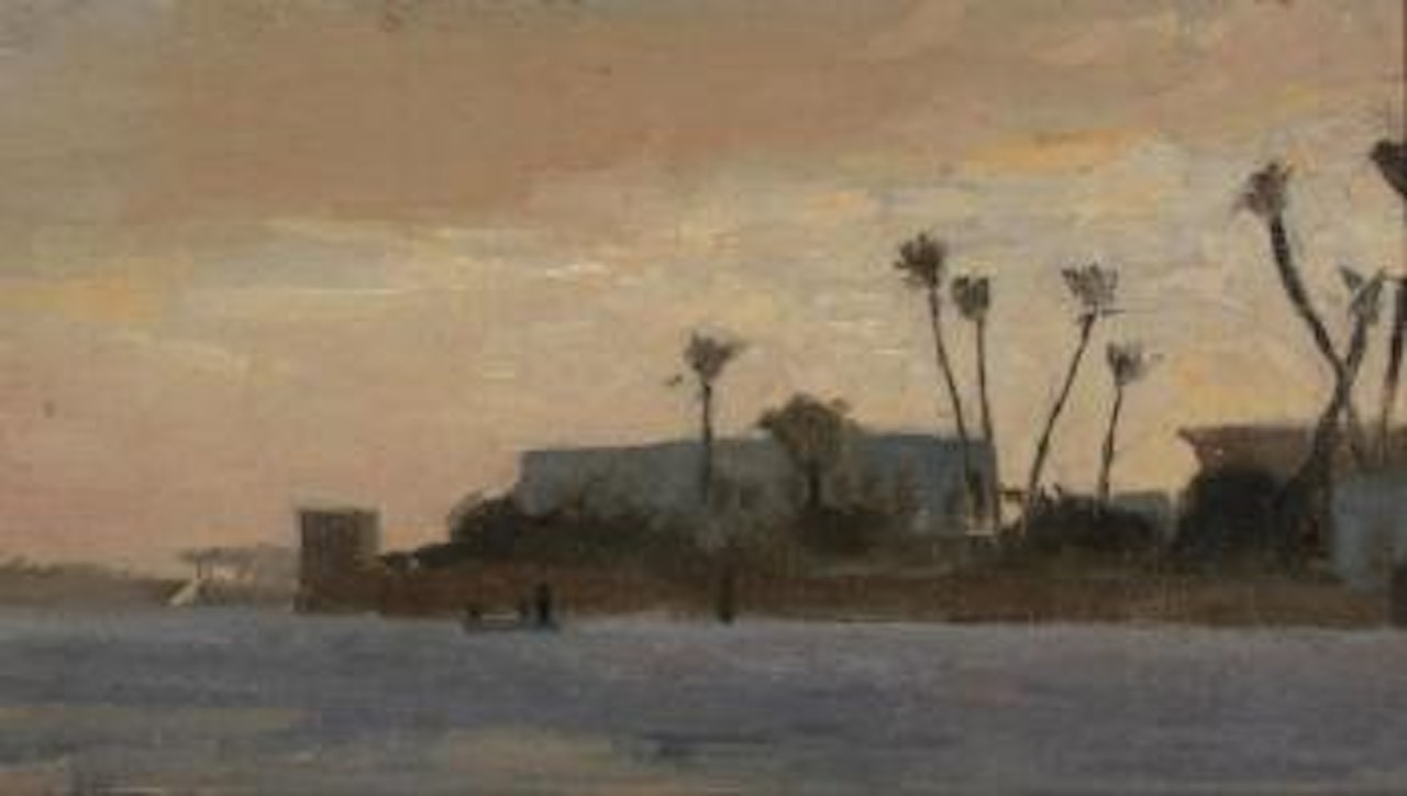 Island Temple, Egypt , by Edwin Lord Weeks