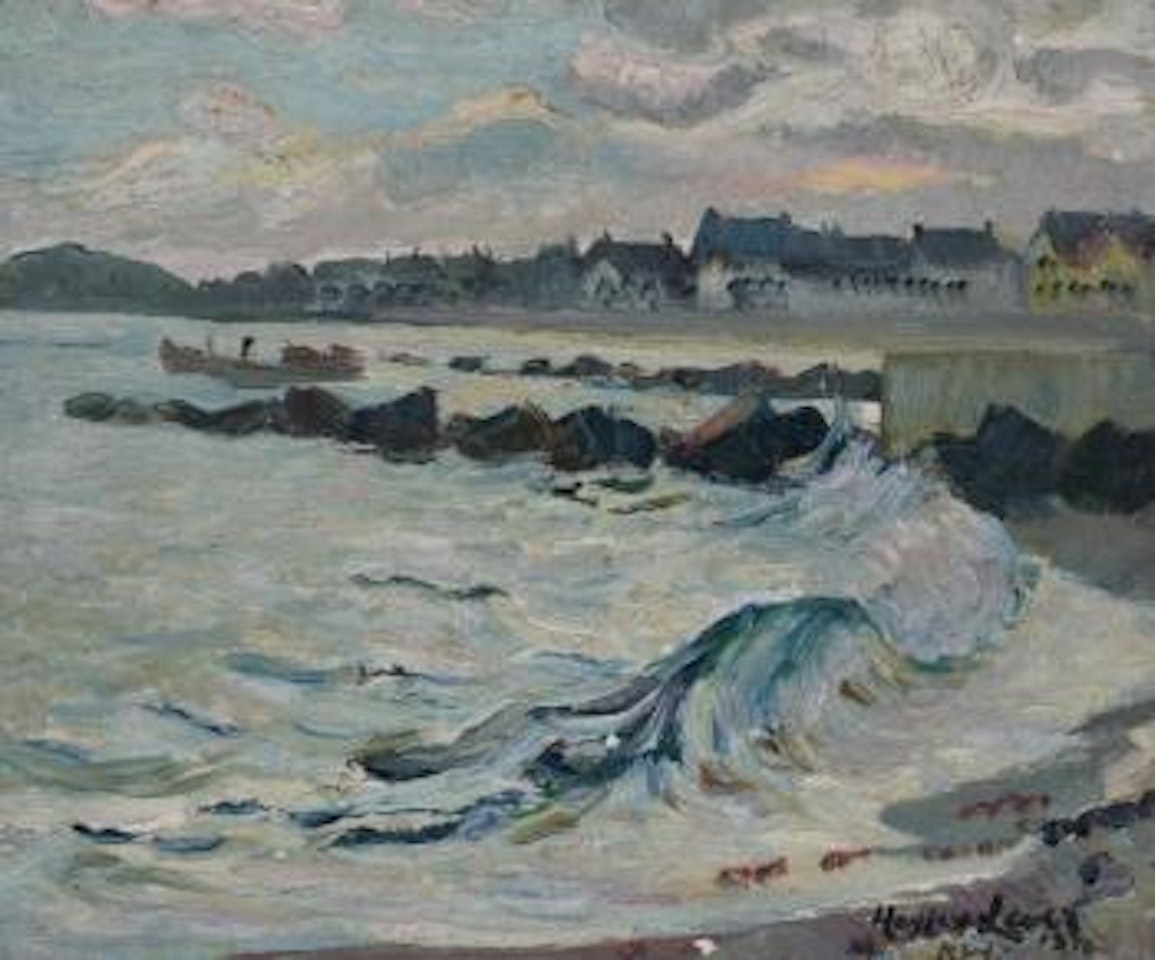 Breakers Along the Shore ,
1910 by Hayley Lever