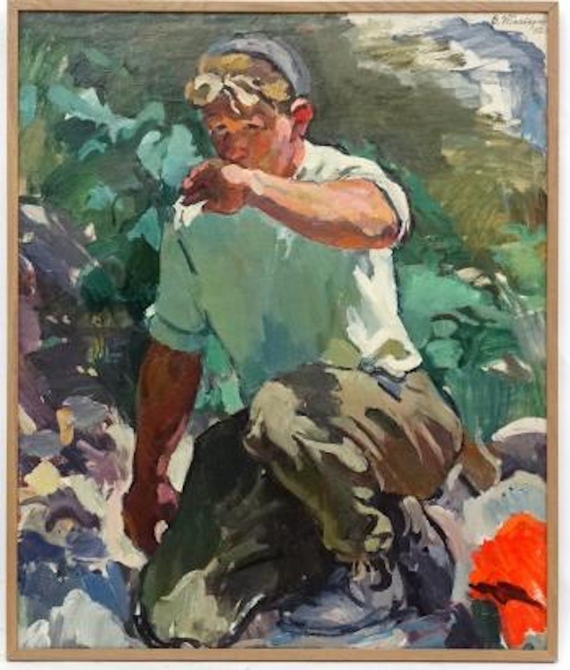 A worker ,
1958
A worker ,
1958 by Russian School