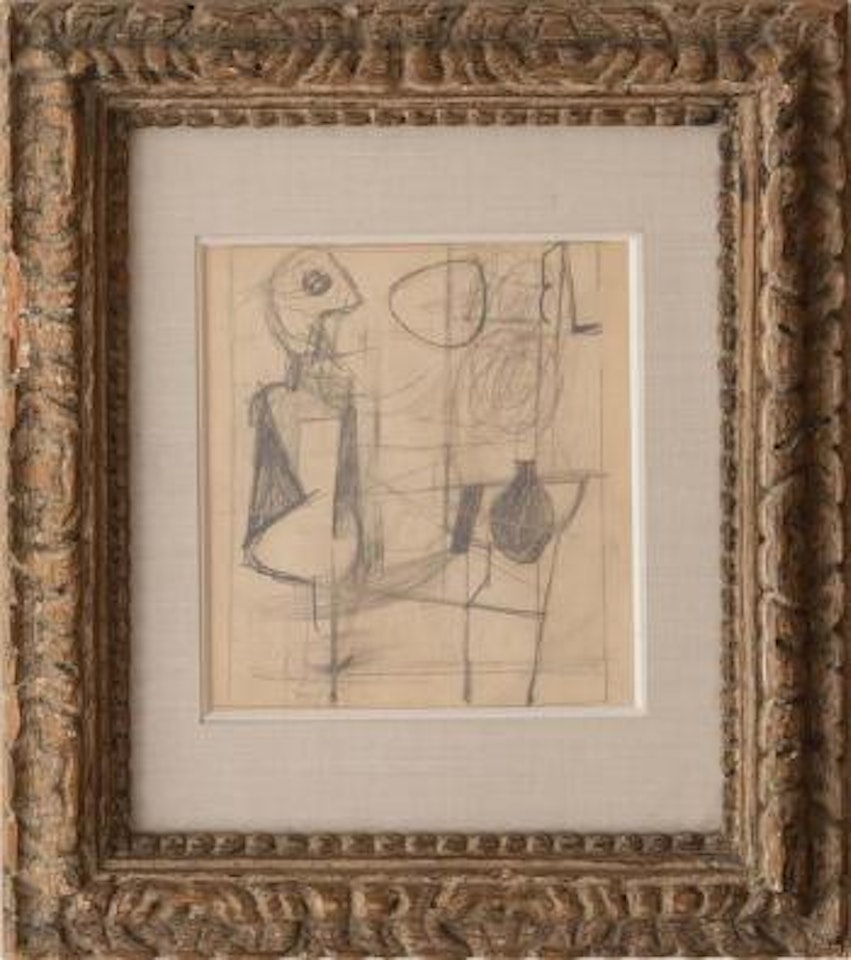 Untitled Abstraction ,
1939 by Willem de Kooning
