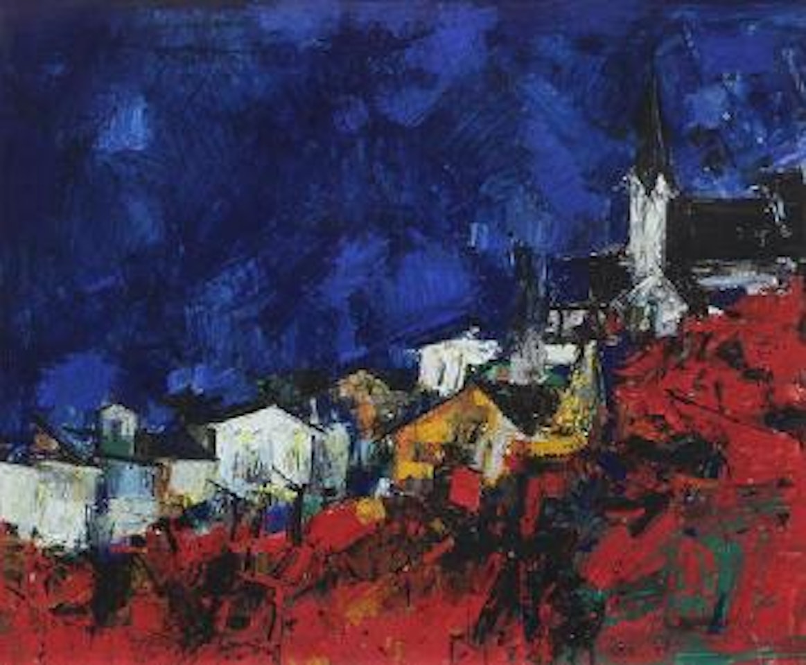 Sonache ,
1957 by Sayed Haider Raza