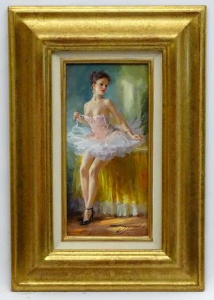 The ballerina , by Constantin Razoumov