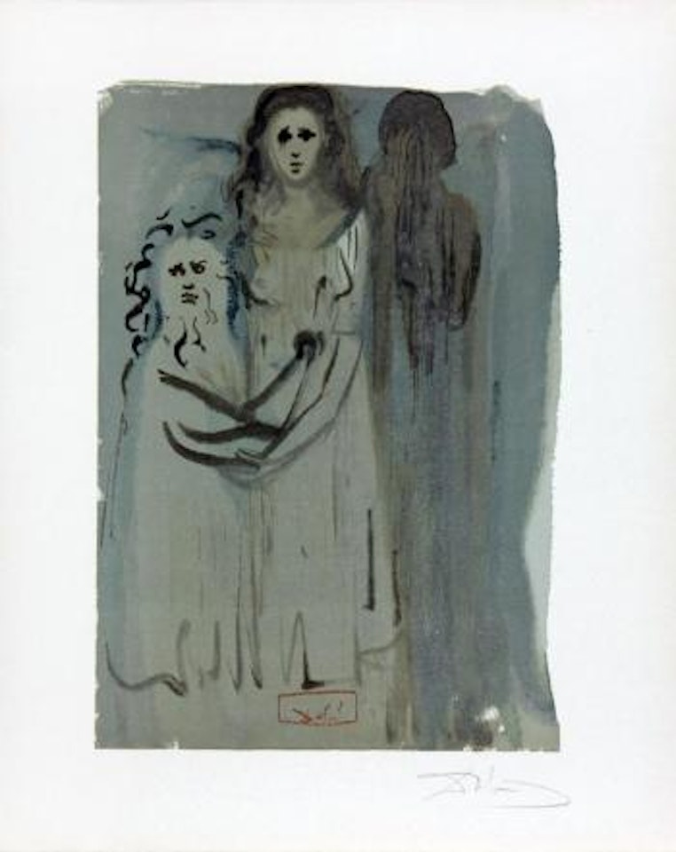 The smoke of irascibility ,
1964 by Salvador Dali