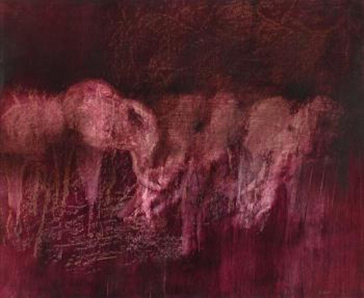Three Elephants , by Sidney Nolan