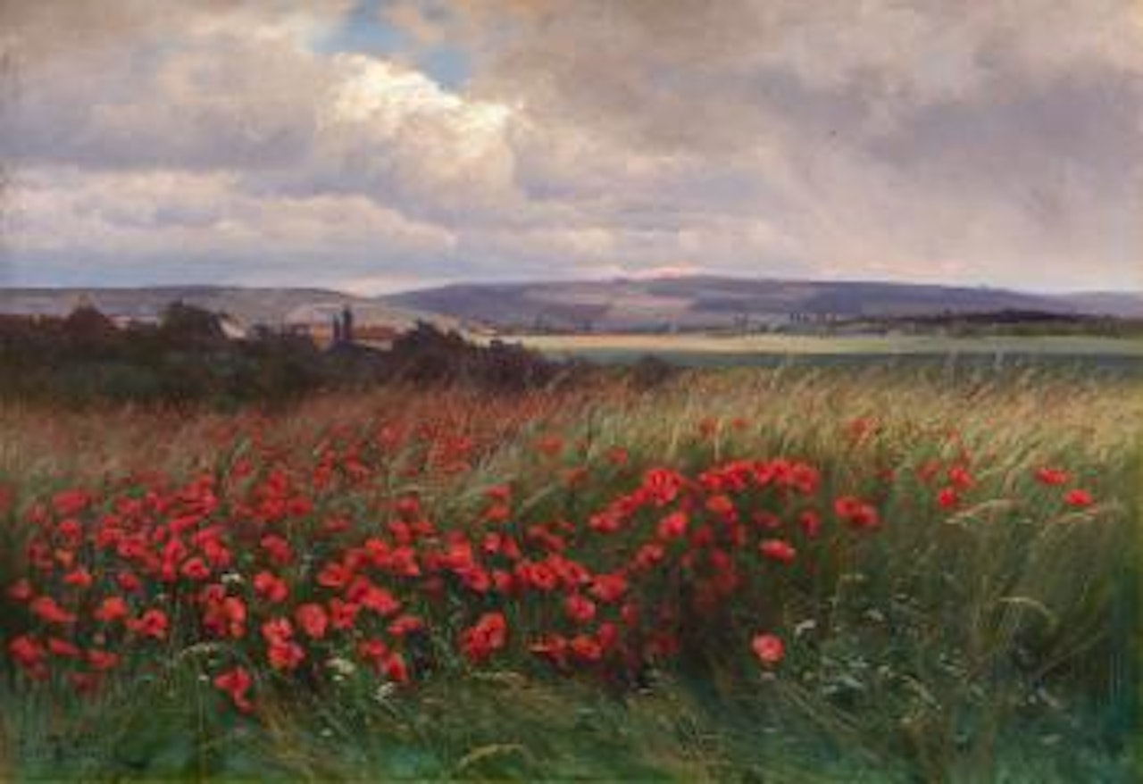 Poppies ,
1909 by Jossif Kratschowski