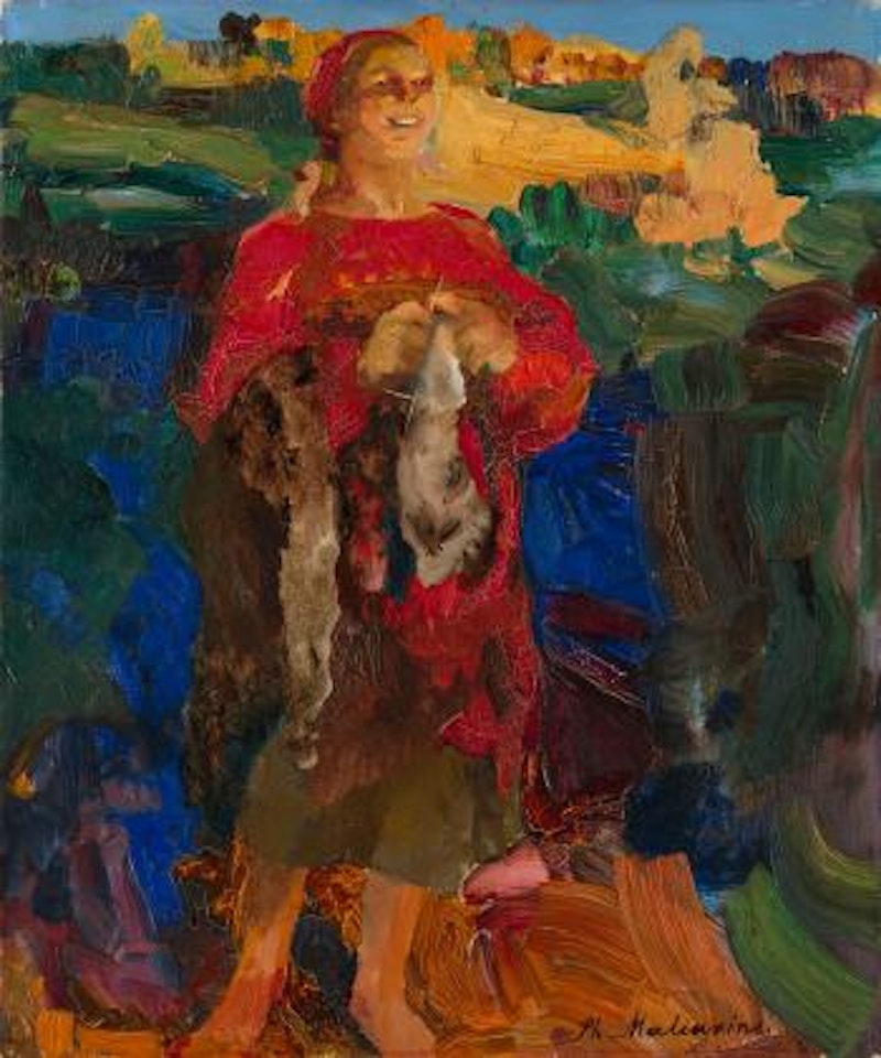 Peasant Woman , by Filip Malyavin