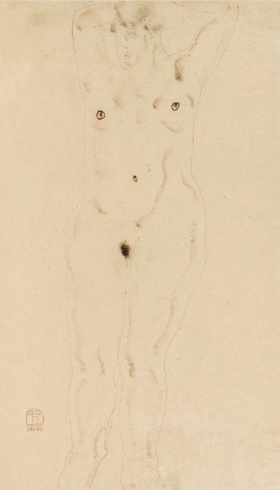 Nude woman , by Sanyu