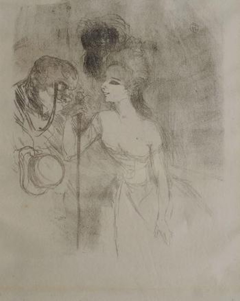 Anna Held et Baldy ,
1896 by Henri de Toulouse-Lautrec