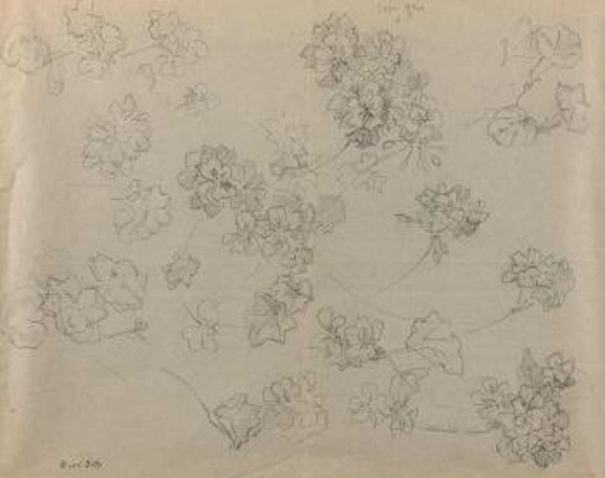 Jeté de fleurs , by Raoul Dufy