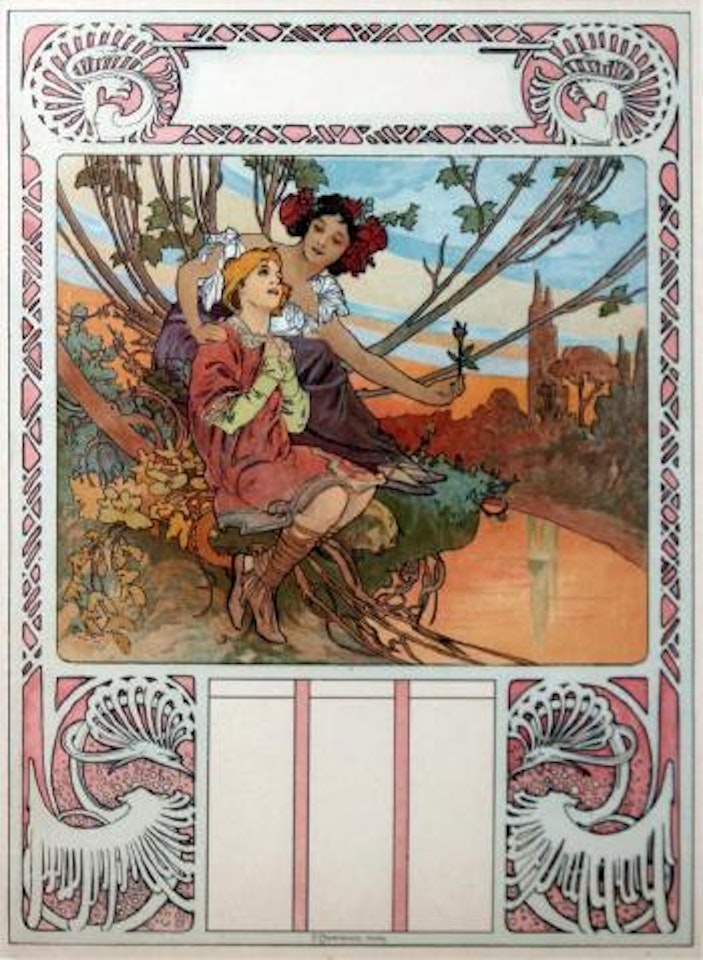 Adolescence ,
1898 by Alphonse Mucha