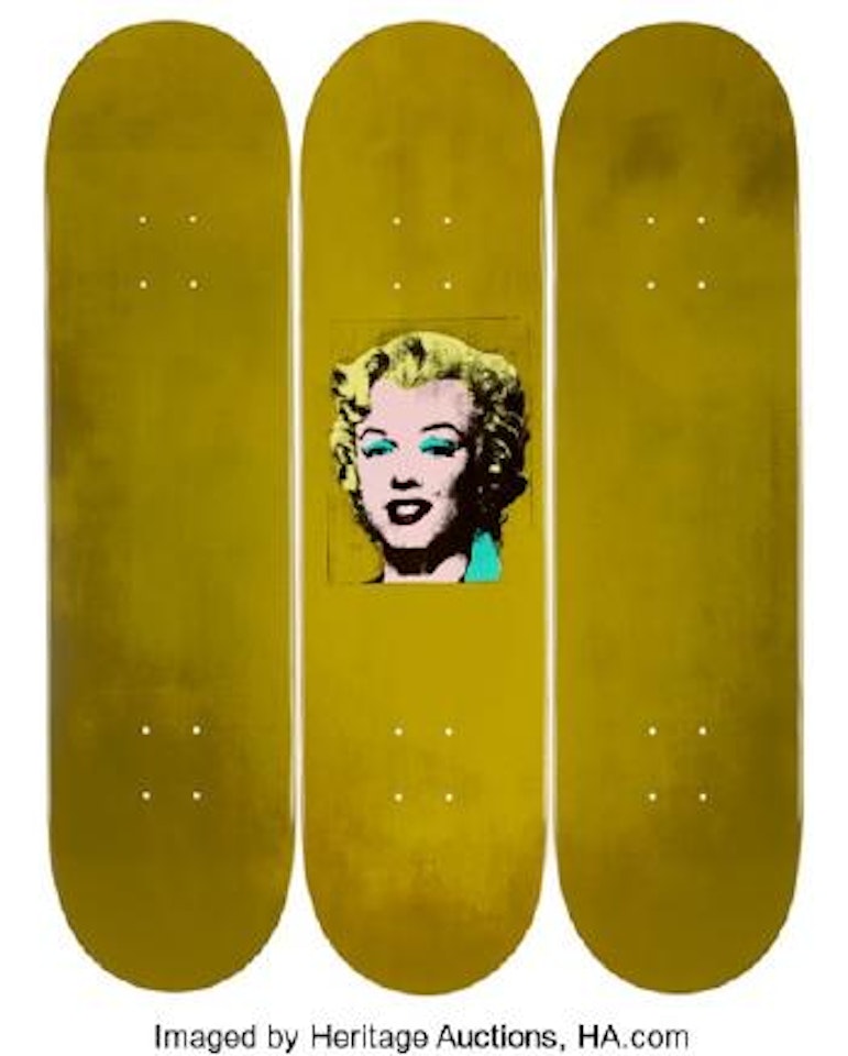 Gold Marilyn , by Andy Warhol