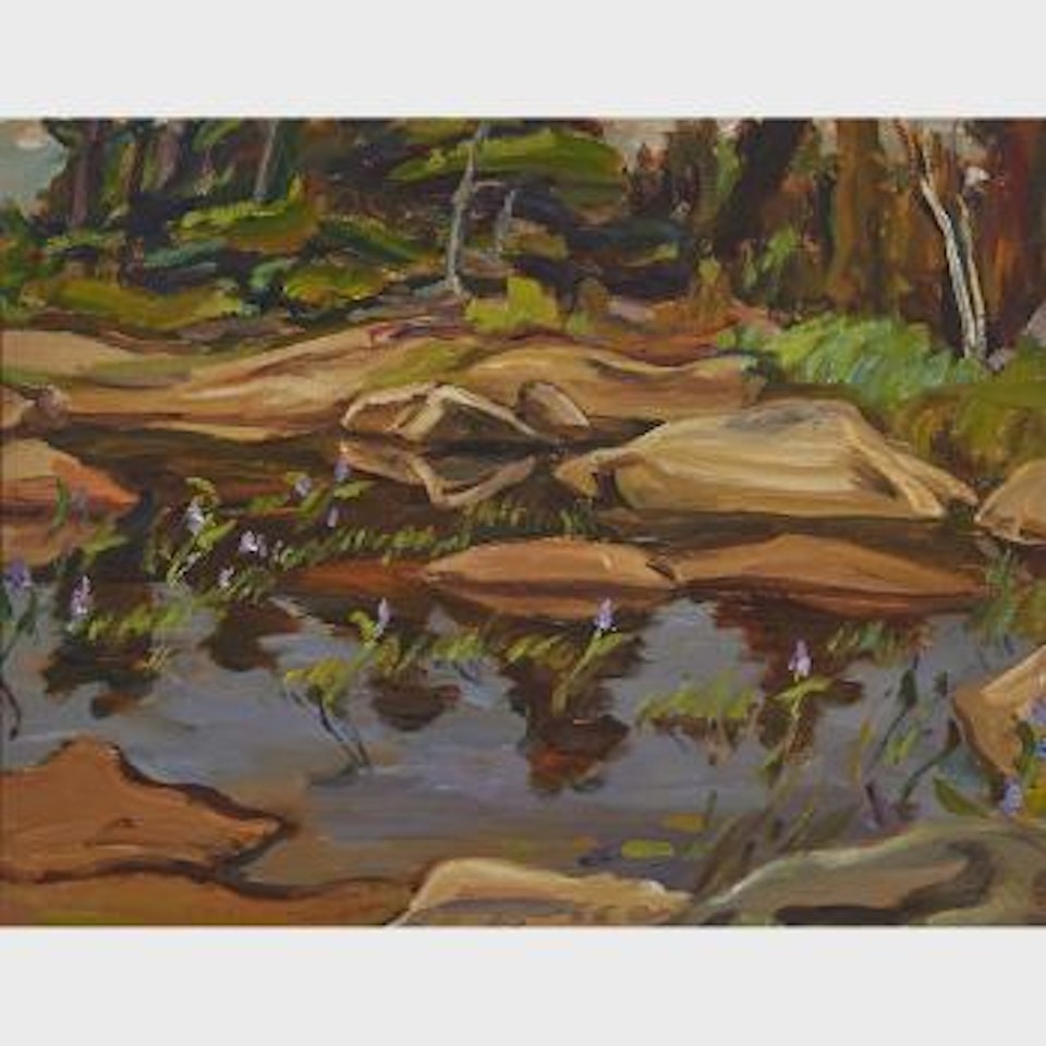 Beside the river , by Alexander Young Jackson