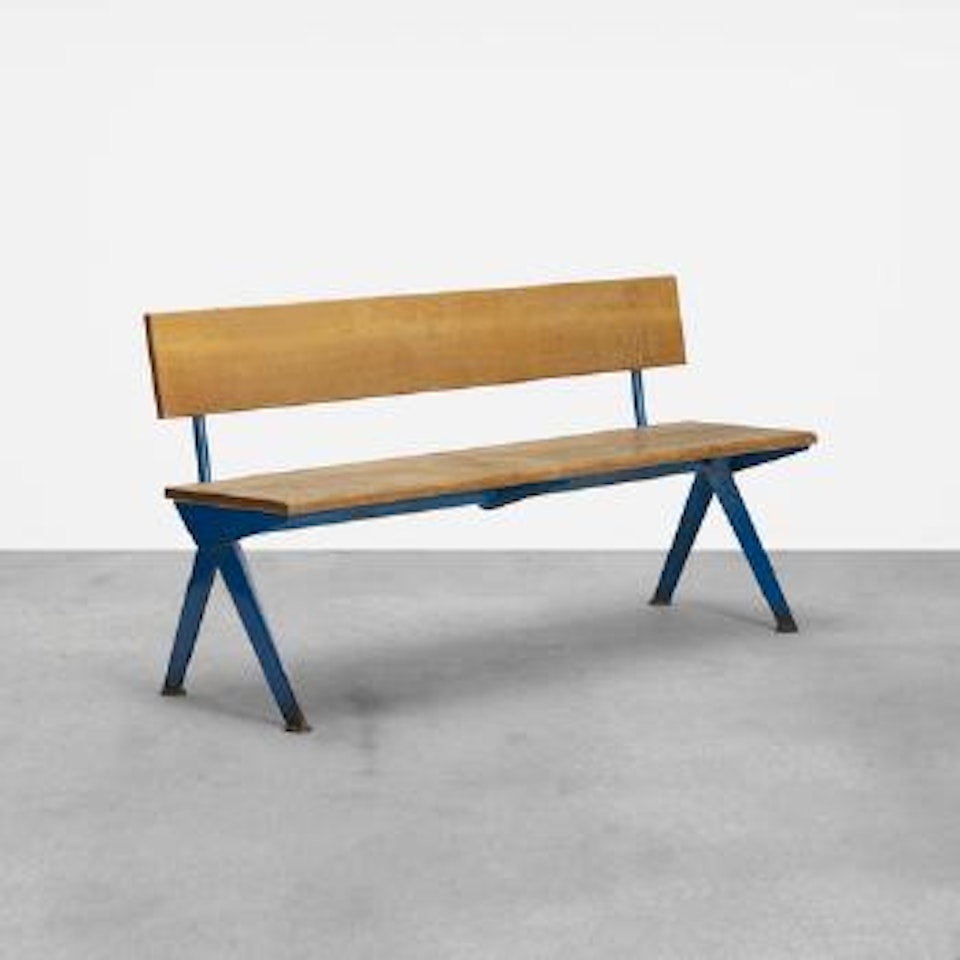 Bench from the Electricité de France, Marcoule ,
Circa
1954 by Jean Prouvé