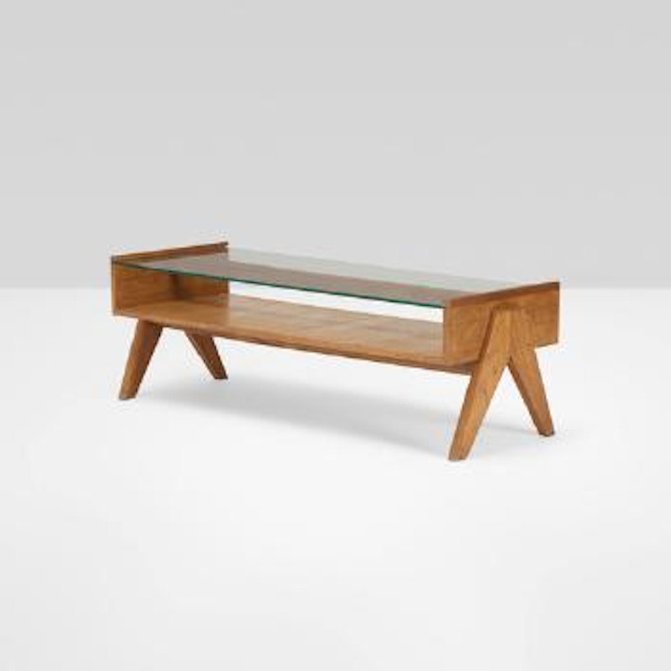 Coffee table from Chandigarh ,
Circa
1960 by Pierre Jeanneret
