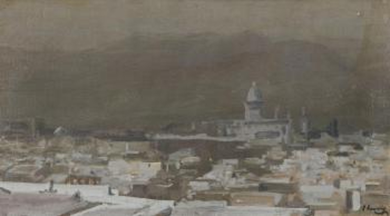 Moonlight, Tetuan, Morroco ,
1911 by John Lavery