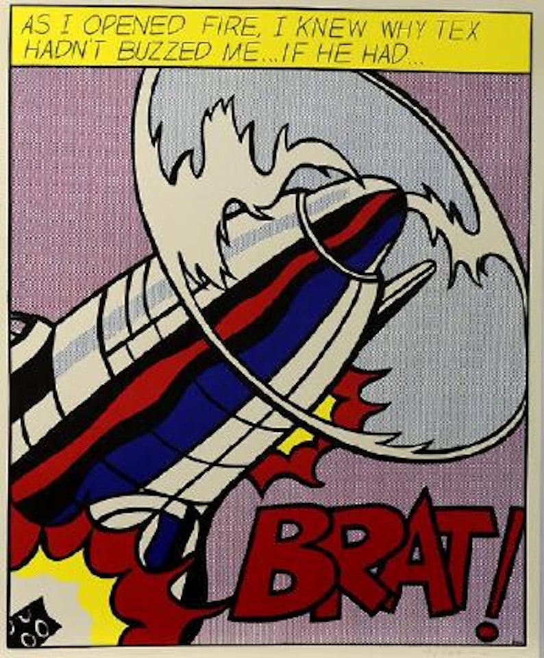 As I opened fire ,
1966 by Roy Lichtenstein