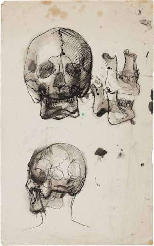 Studies Of Skulls ,
Circa
1944 by Pavel Tchelitchew