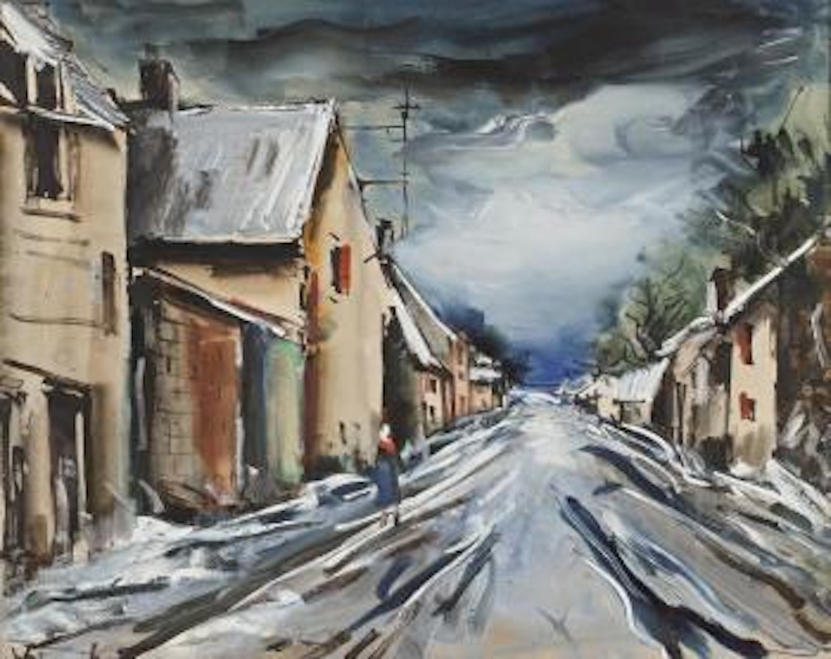 Village Street in Winter ,
Circa
1935 by Maurice de Vlaminck