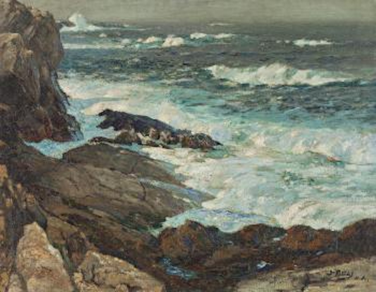 A Grey Morning, California , by William Ritschel