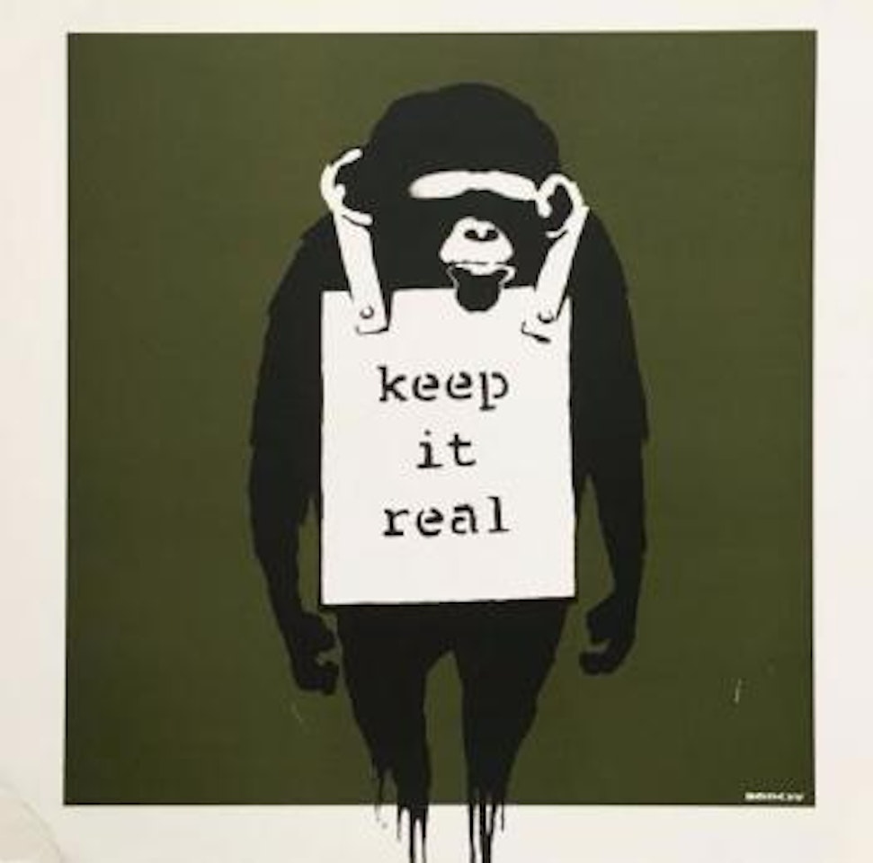 Keep it real, 2008 (Green) ,
2008 by Banksy
