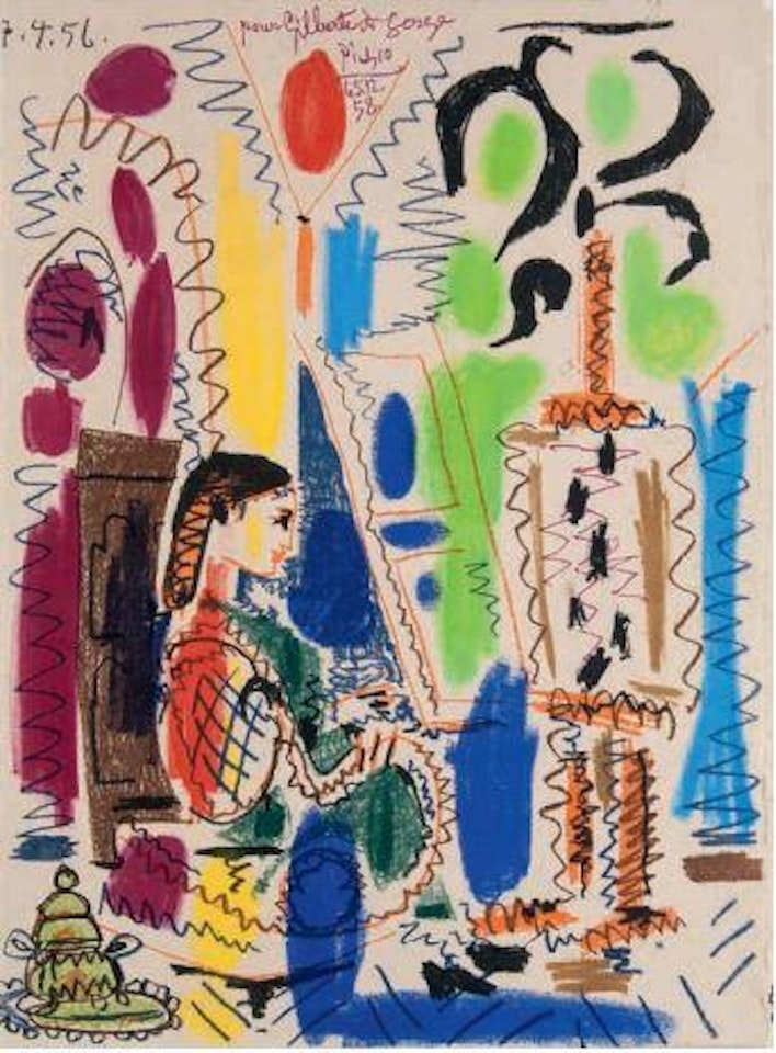 L´Atelier de Cannes ,
1958
,
Printed
1960 by Pablo Picasso