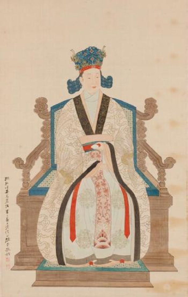 Imperial Lady ,
1944 by Zhang Daqian