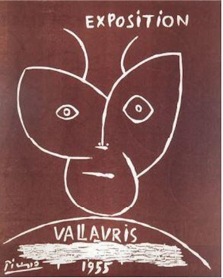 Exposition Vallauris ,
1955 by Pablo Picasso