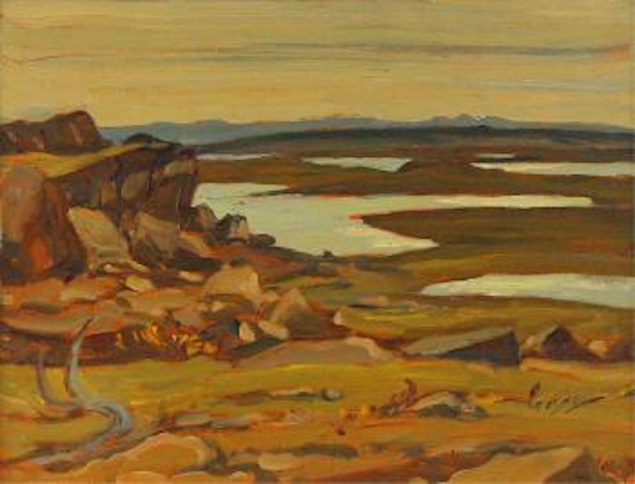 Coppermine ,
1950 by Alexander Young Jackson