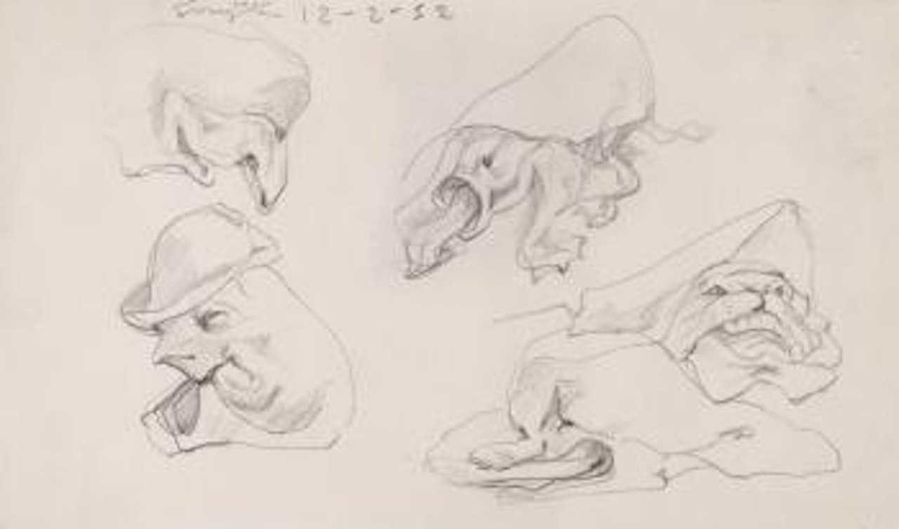 Les petits Animaux ,
1952 by Leonard Tsuguharu Foujita