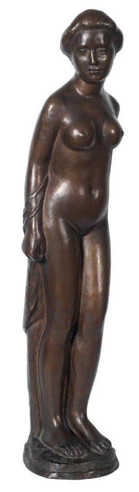 Baigneuse debout, drapée sur le bras droit ,
1900 by Aristide Maillol