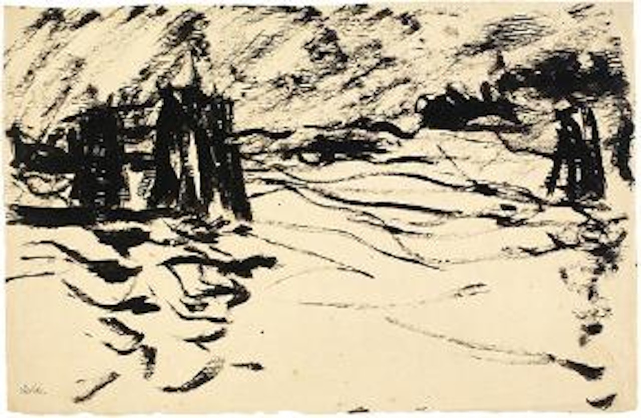 Hamburger Hafen ,
1910 by Emil Nolde