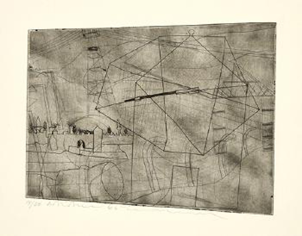 Moonshine ,
1966 by Ben Nicholson, O.M.