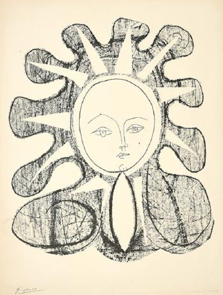 Françoise au soleil ,
1946 by Pablo Picasso