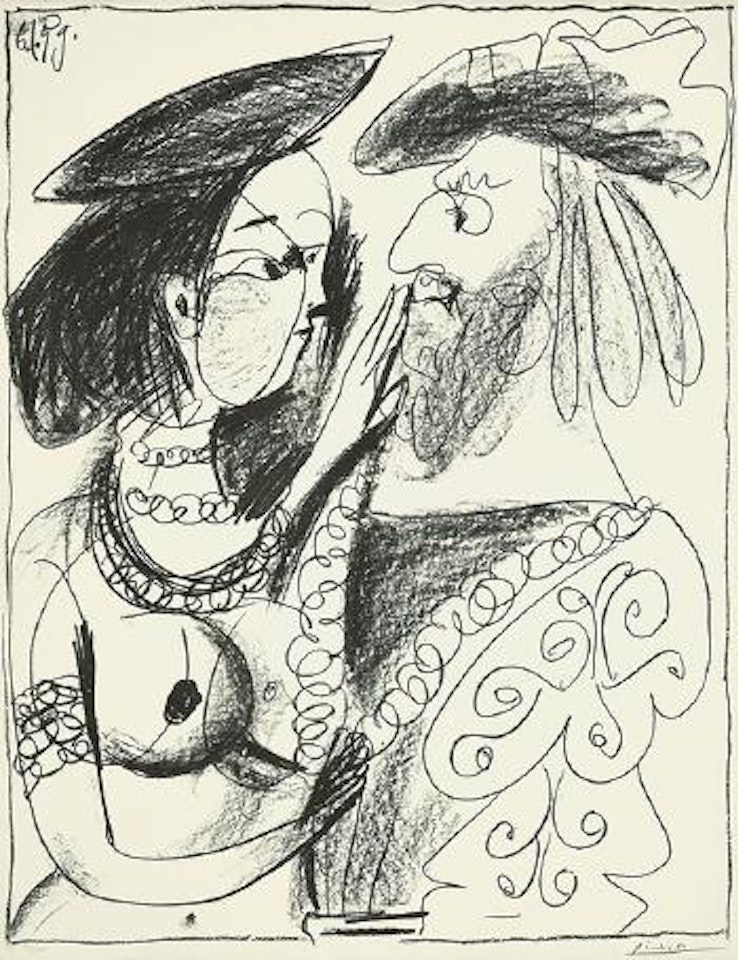 Seigneur et fille ,
1959 by Pablo Picasso