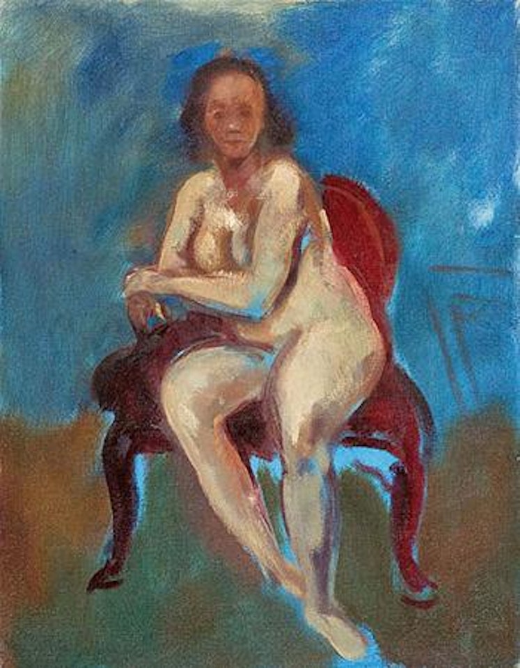 Sitting nude ,
1970 by Joseph Floch