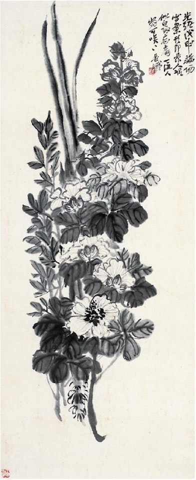 Wild Flower ,
1908 by Wu Changshuo